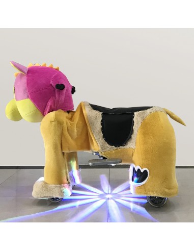 Roze Koe Dinosaur Pluche Elektrische... Roze Koe Dinosaur Pluche Elektrische...