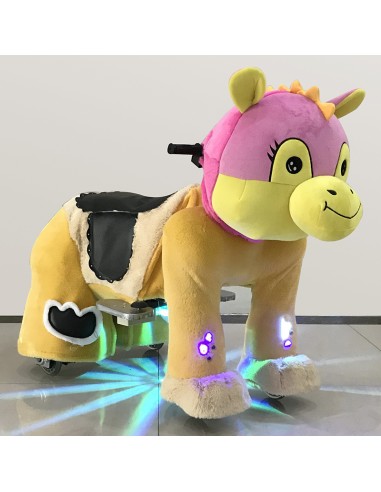 Roze Koe Dinosaur Pluche Elektrische... Roze Koe Dinosaur Pluche Elektrische...