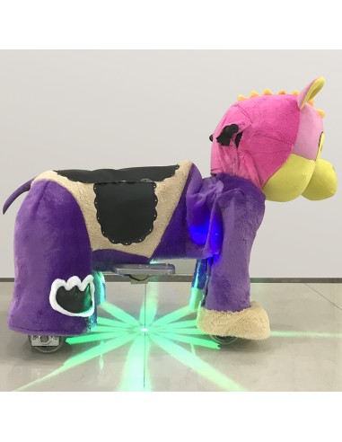 Roze Koe Dinosaur Pluche Elektrische... Roze Koe Dinosaur Pluche Elektrische...