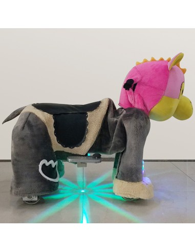 Roze Koe Dinosaur Pluche Elektrische... Roze Koe Dinosaur Pluche Elektrische...