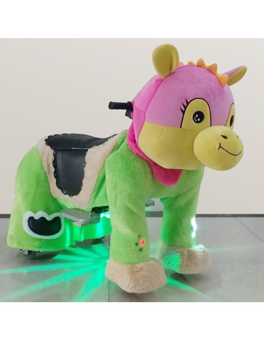 Roze Koe Dinosaur Pluche Elektrische... Roze Koe Dinosaur Pluche Elektrische...