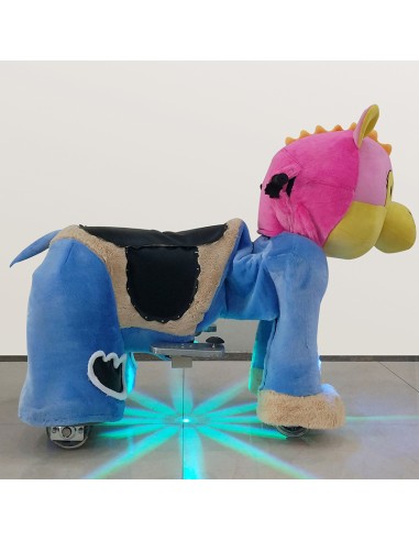 Roze Koe Dinosaur Pluche Elektrische... Roze Koe Dinosaur Pluche Elektrische...