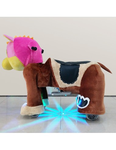 Roze Koe Dinosaur Pluche Elektrische... Roze Koe Dinosaur Pluche Elektrische...