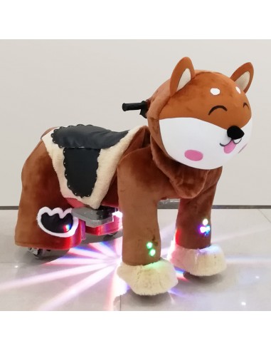 Fox Dog Plush Electric Walking Animal...