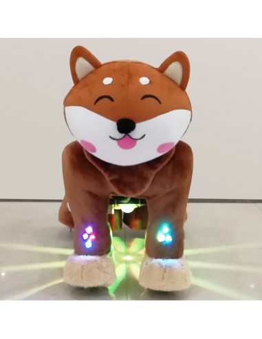 Fox Dog Plush Electric Walking Animal...