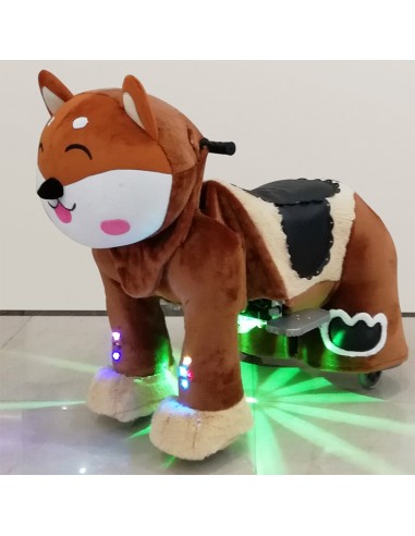 Fox Dog Plush Electric Walking Animal...