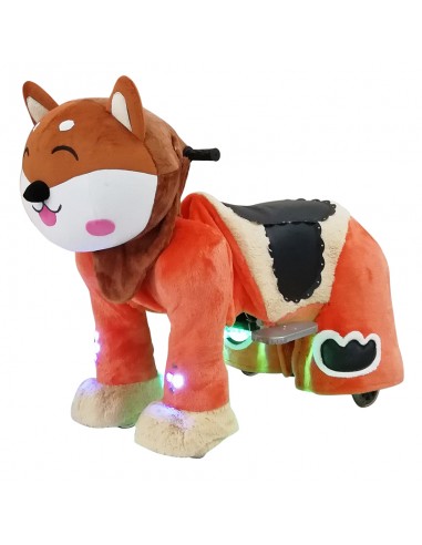 Fox Dog Plush Electric Walking Animal...