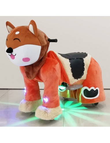 Fox Dog Plush Electric Walking Animal...