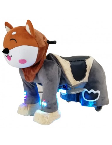 Fox Dog Plush Electric Walking Animal...