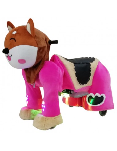Fox Dog Plush Electric Walking Animal...