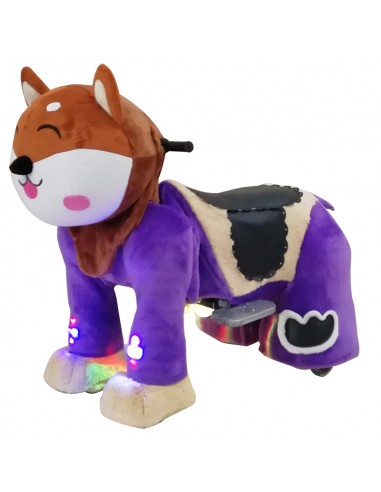 Fox Dog Plush Electric Walking Animal...