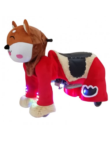 Fox Dog Plush Electric Walking Animal...