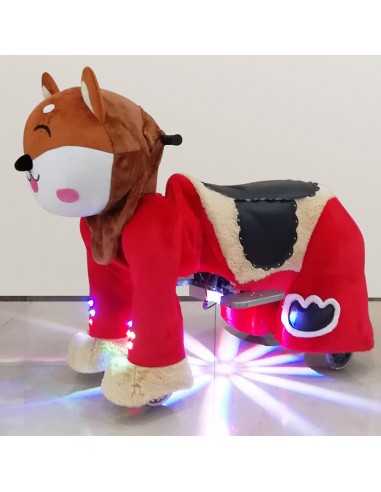 Fox Dog Plush Electric Walking Animal...