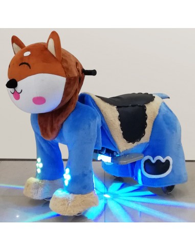 Fox Dog Plush Electric Walking Animal...