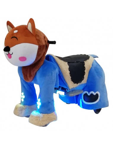 Fox Dog Plush Electric Walking Animal...