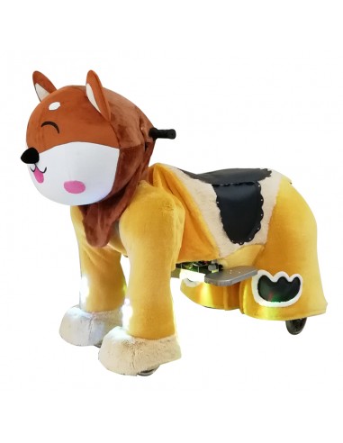 Fox Dog Plush Electric Walking Animal...