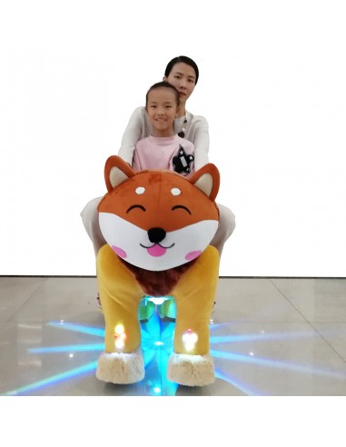 Fox Dog Plush Electric Walking Animal...