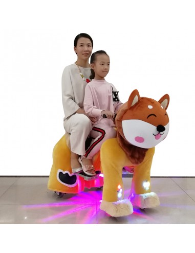 Fox Dog Plush Electric Walking Animal...