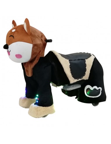 Fox Dog Plush Electric Walking Animal...