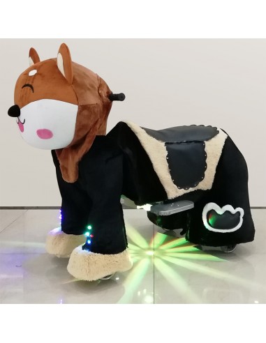 Fox Dog Plush Electric Walking Animal...