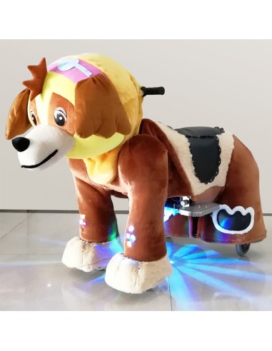 Gele en Bruine Hond Pluche... Gele en Bruine Hond Pluche...