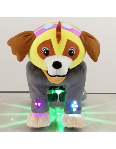 Gele en Bruine Hond Pluche... Gele en Bruine Hond Pluche...