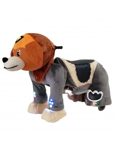 Brown Dog Plush Electric Walking...