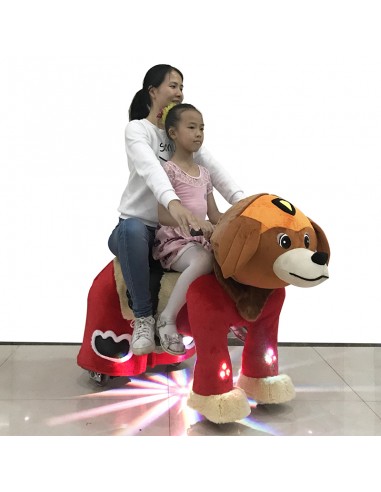 Brown Dog Plush Electric Walking...