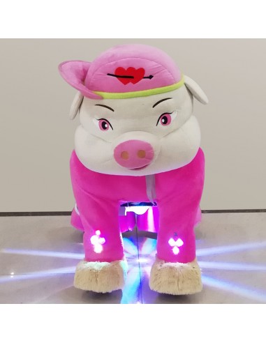 Roze Varken met en Pet Pluche... Roze Varken met en Pet Pluche...