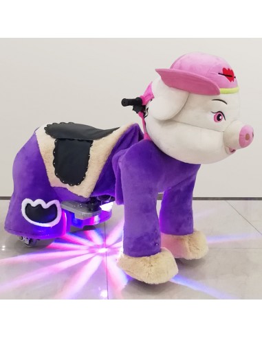 Roze Varken met en Pet Pluche... Roze Varken met en Pet Pluche...