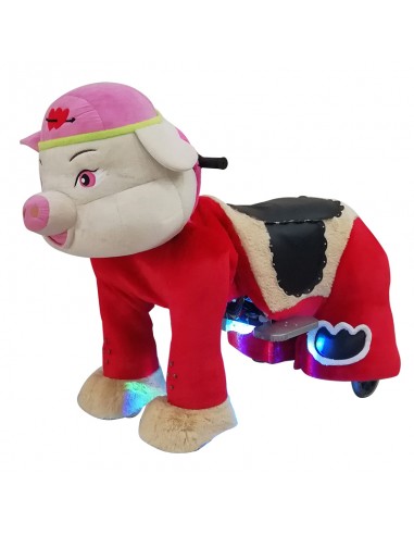 Roze Varken met en Pet Pluche... Roze Varken met en Pet Pluche...