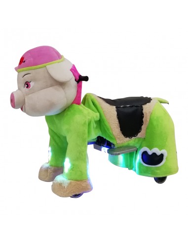 Roze Varken met en Pet Pluche... Roze Varken met en Pet Pluche...