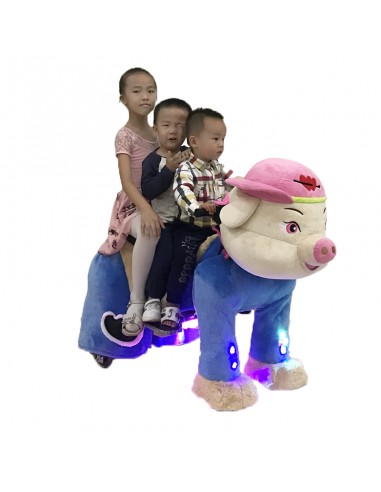 Roze Varken met en Pet Pluche... Roze Varken met en Pet Pluche...