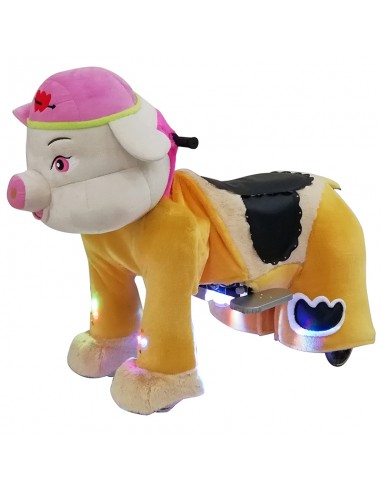 Roze Varken met en Pet Pluche... Roze Varken met en Pet Pluche...