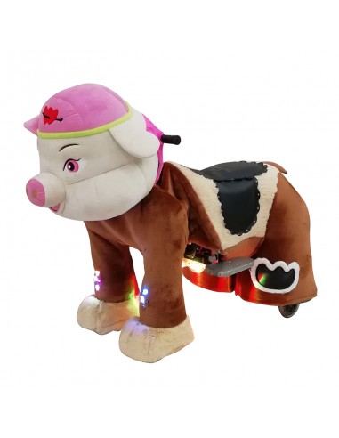 Roze Varken met en Pet Pluche... Roze Varken met en Pet Pluche...