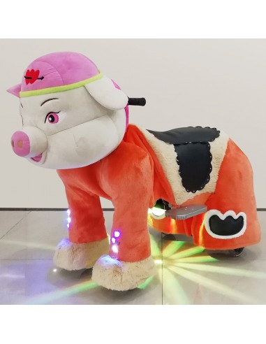 Roze Varken met en Pet Pluche... Roze Varken met en Pet Pluche...
