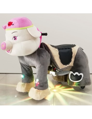 Roze Varken met en Pet Pluche... Roze Varken met en Pet Pluche...