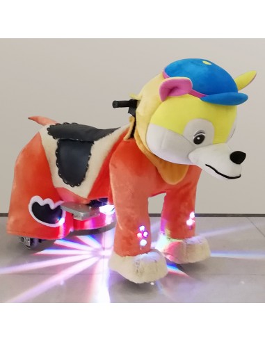 Gele Hond Pluche Elektrische Lopen... Gele Hond Pluche Elektrische Lopen...