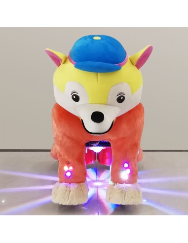 Gele Hond Pluche Elektrische Lopen... Gele Hond Pluche Elektrische Lopen...