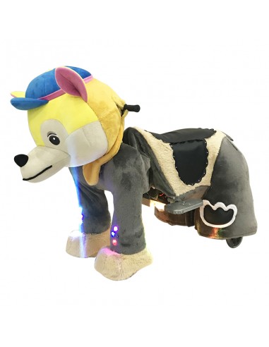 Gele Hond Pluche Elektrische Lopen... Gele Hond Pluche Elektrische Lopen...