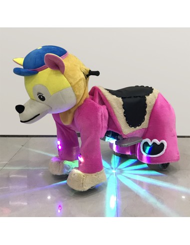 Gele Hond Pluche Elektrische Lopen... Gele Hond Pluche Elektrische Lopen...