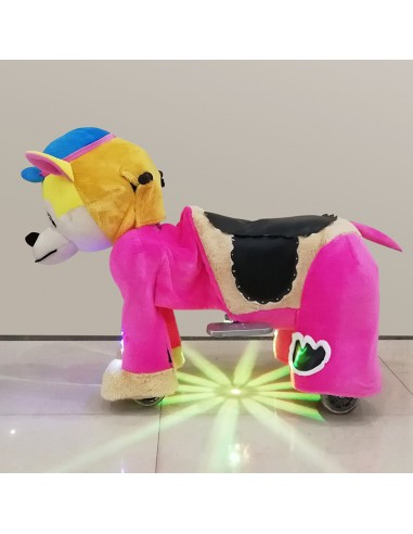 Gele Hond Pluche Elektrische Lopen... Gele Hond Pluche Elektrische Lopen...