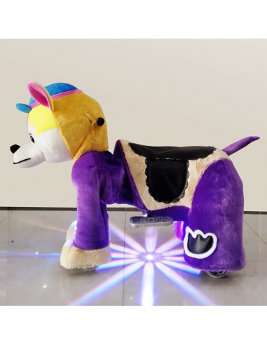 Gele Hond Pluche Elektrische Lopen... Gele Hond Pluche Elektrische Lopen...