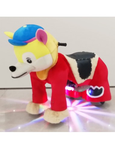 Gele Hond Pluche Elektrische Lopen... Gele Hond Pluche Elektrische Lopen...