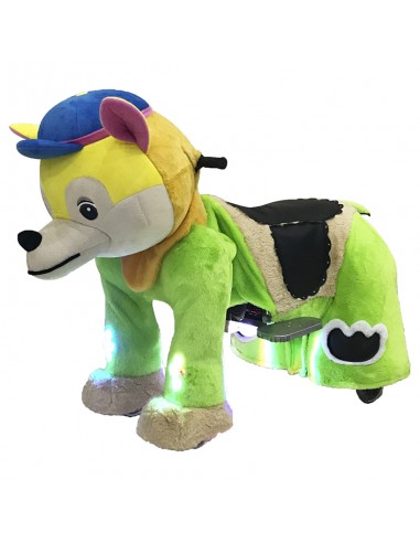 Gele Hond Pluche Elektrische Lopen... Gele Hond Pluche Elektrische Lopen...