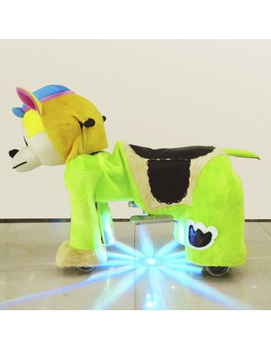 Gele Hond Pluche Elektrische Lopen... Gele Hond Pluche Elektrische Lopen...