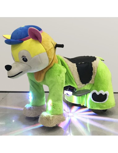 Gele Hond Pluche Elektrische Lopen... Gele Hond Pluche Elektrische Lopen...