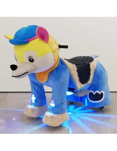 Gele Hond Pluche Elektrische Lopen... Gele Hond Pluche Elektrische Lopen...