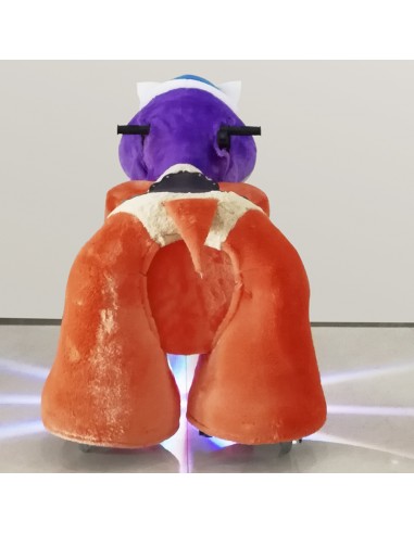 Purpur Hond Wolf Pluche Elektrische... Purpur Hond Wolf Pluche Elektrische...