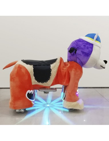 Purpur Hond Wolf Pluche Elektrische... Purpur Hond Wolf Pluche Elektrische...